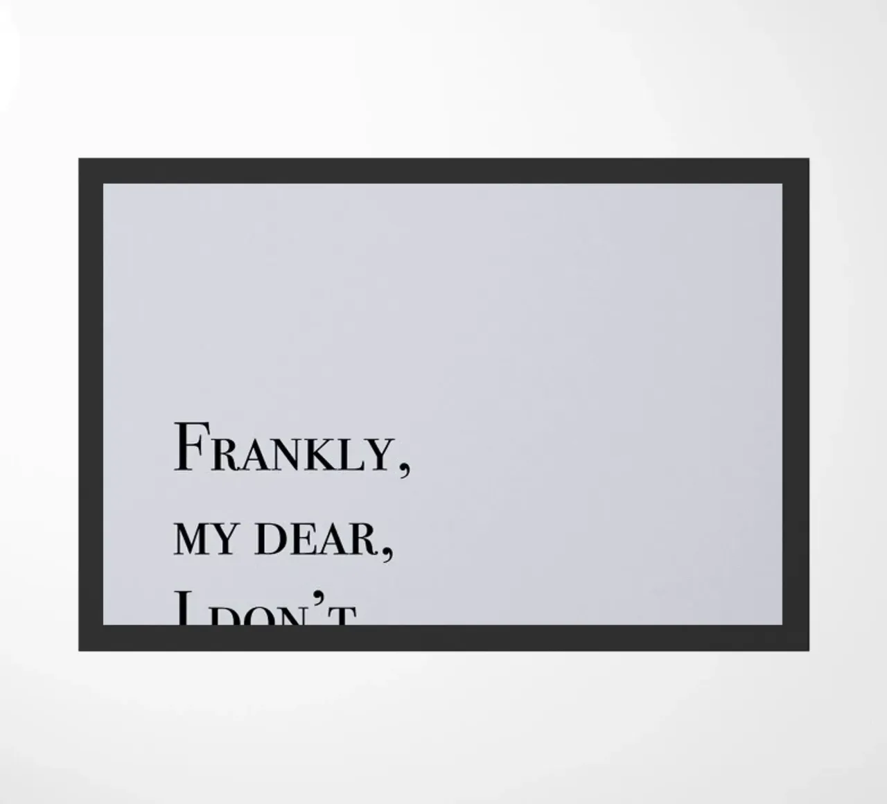 Frankly My Dear zerbino da Studio One