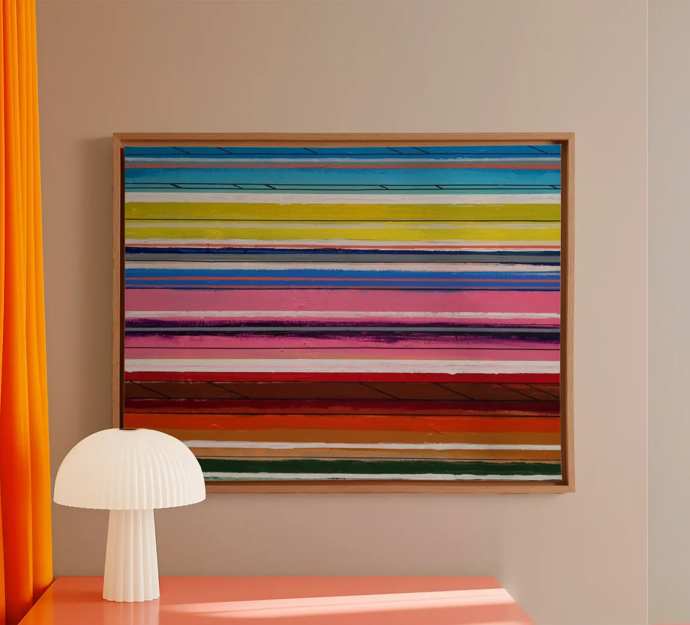 Reflecctions canvas by gtobonart