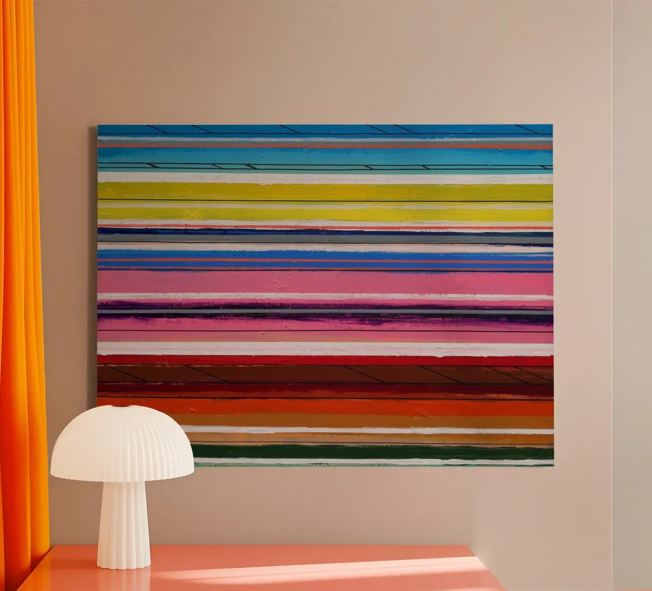 Reflecctions canvas van gtobonart