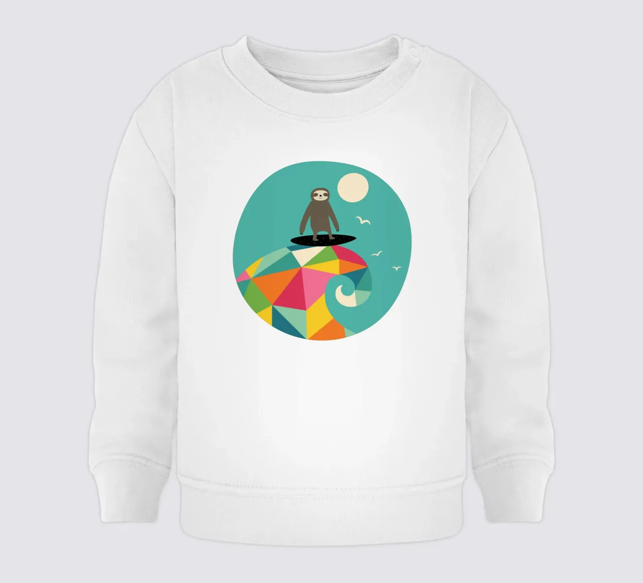 Navigare in alto felpa neonato da Andy Westface