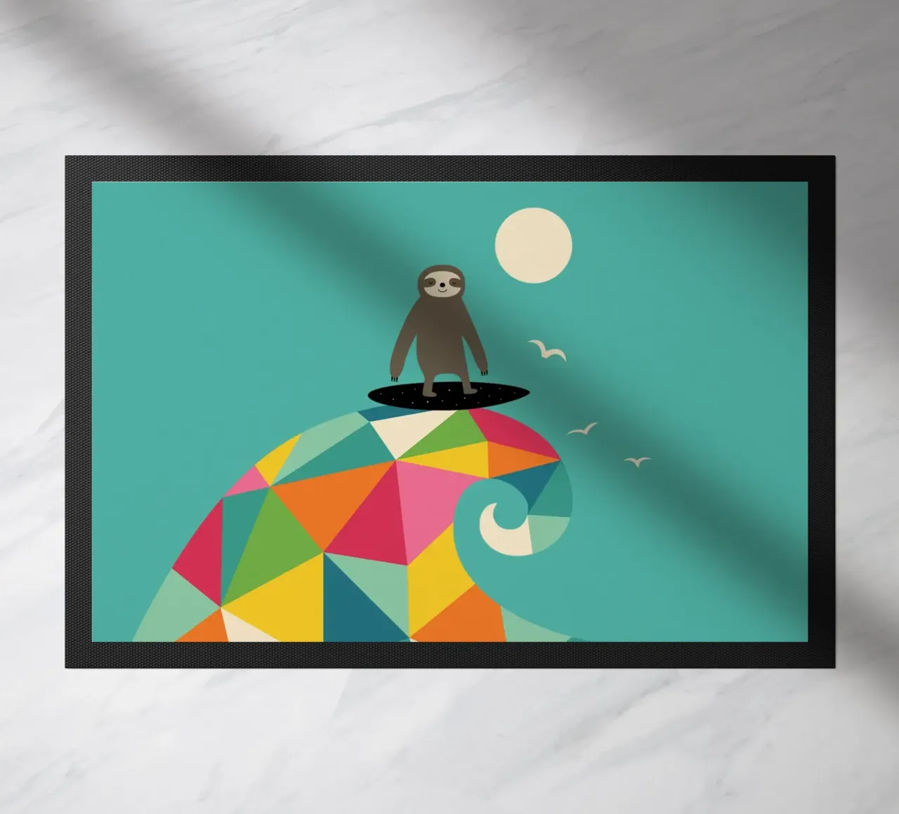 Surf Up doormat by Andy Westface