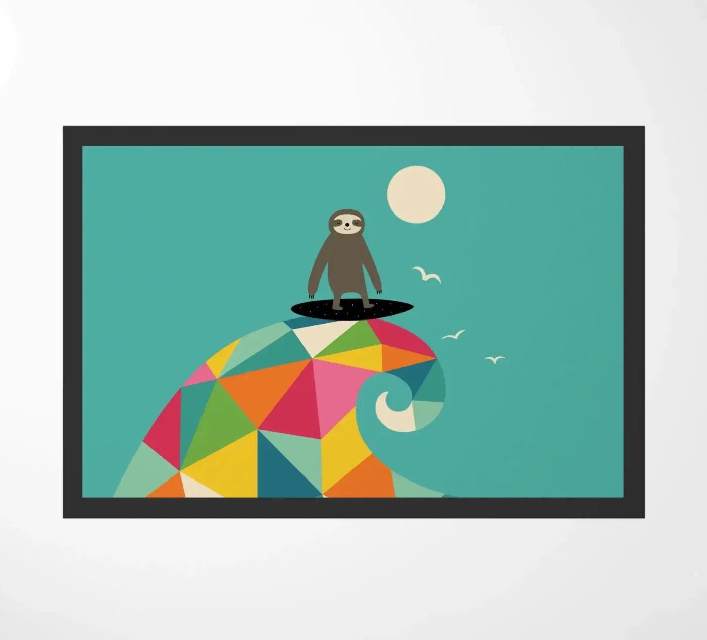 Surf Up doormat by Andy Westface