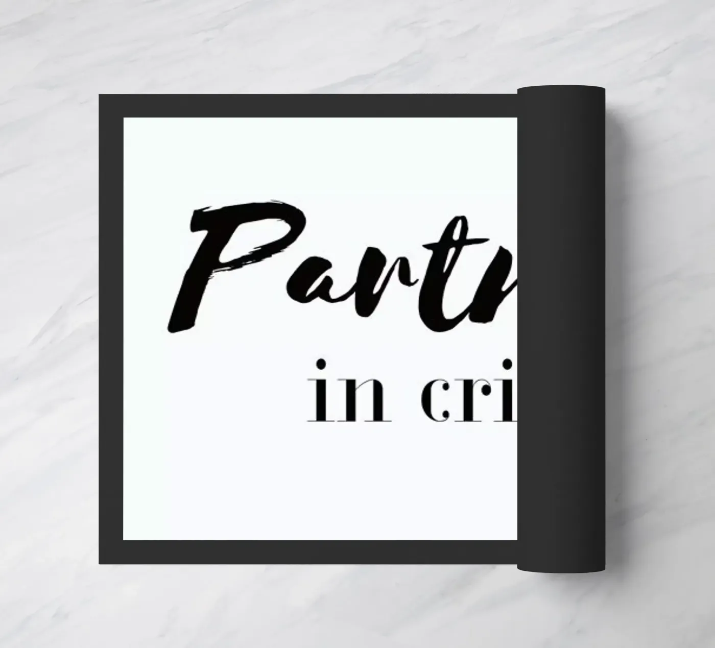 Partners deurmat van Sabrina Ziegenhorn