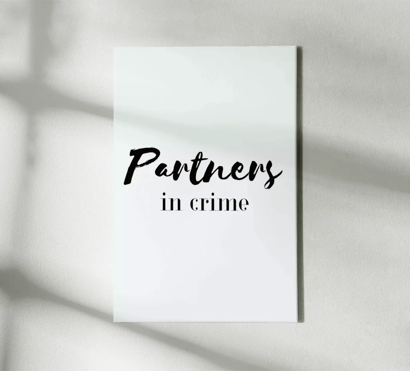 Partners canvas van Sabrina Ziegenhorn