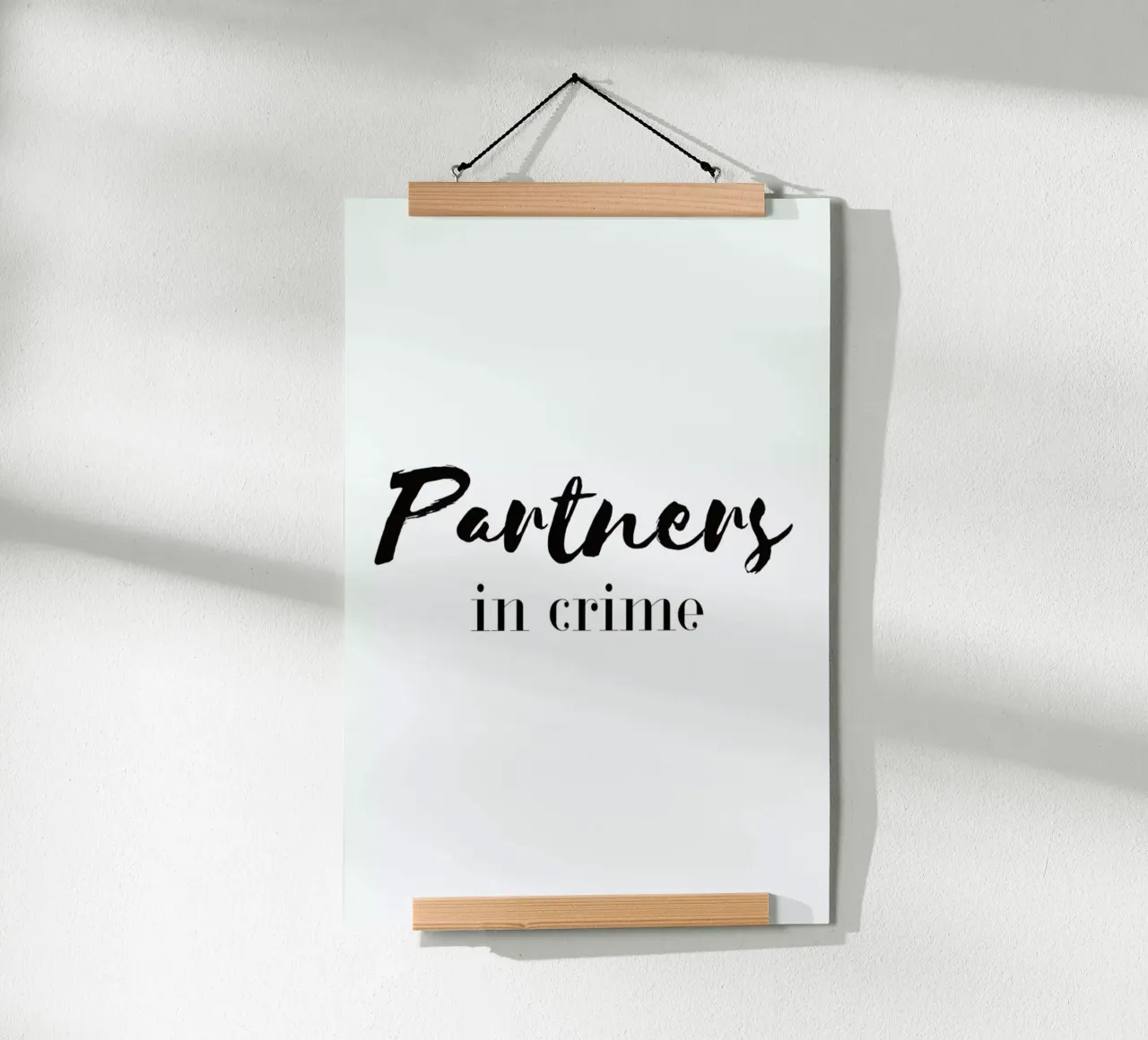 Partners poster van Sabrina Ziegenhorn