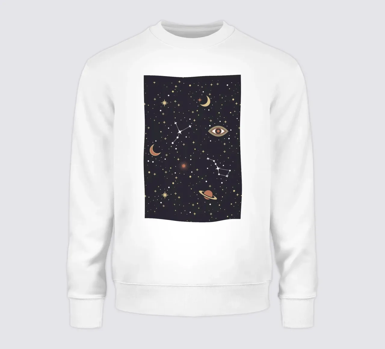 Mystical Galaxy felpa da cafelab
