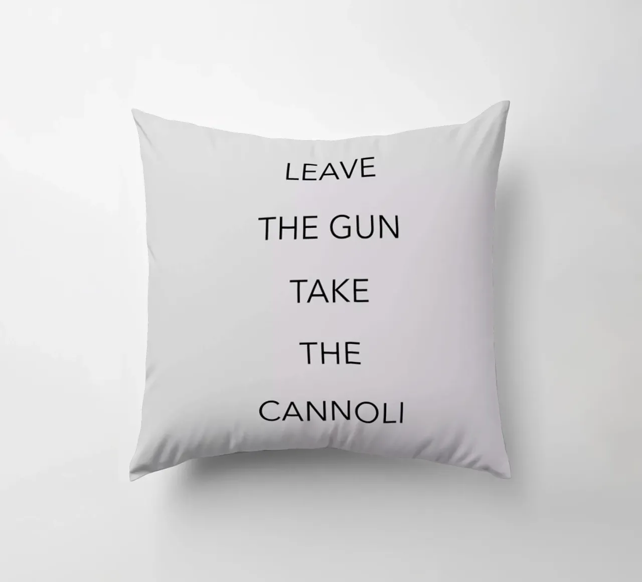 Leave the Gun cuscino da Studio One
