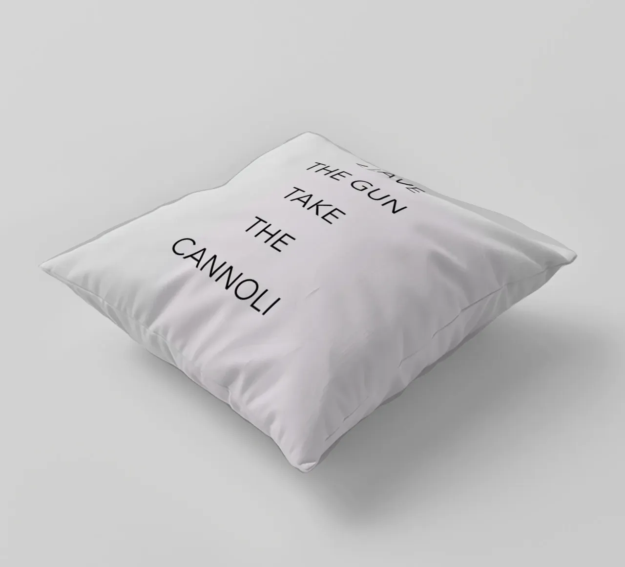 Leave the Gun cuscino da Studio One