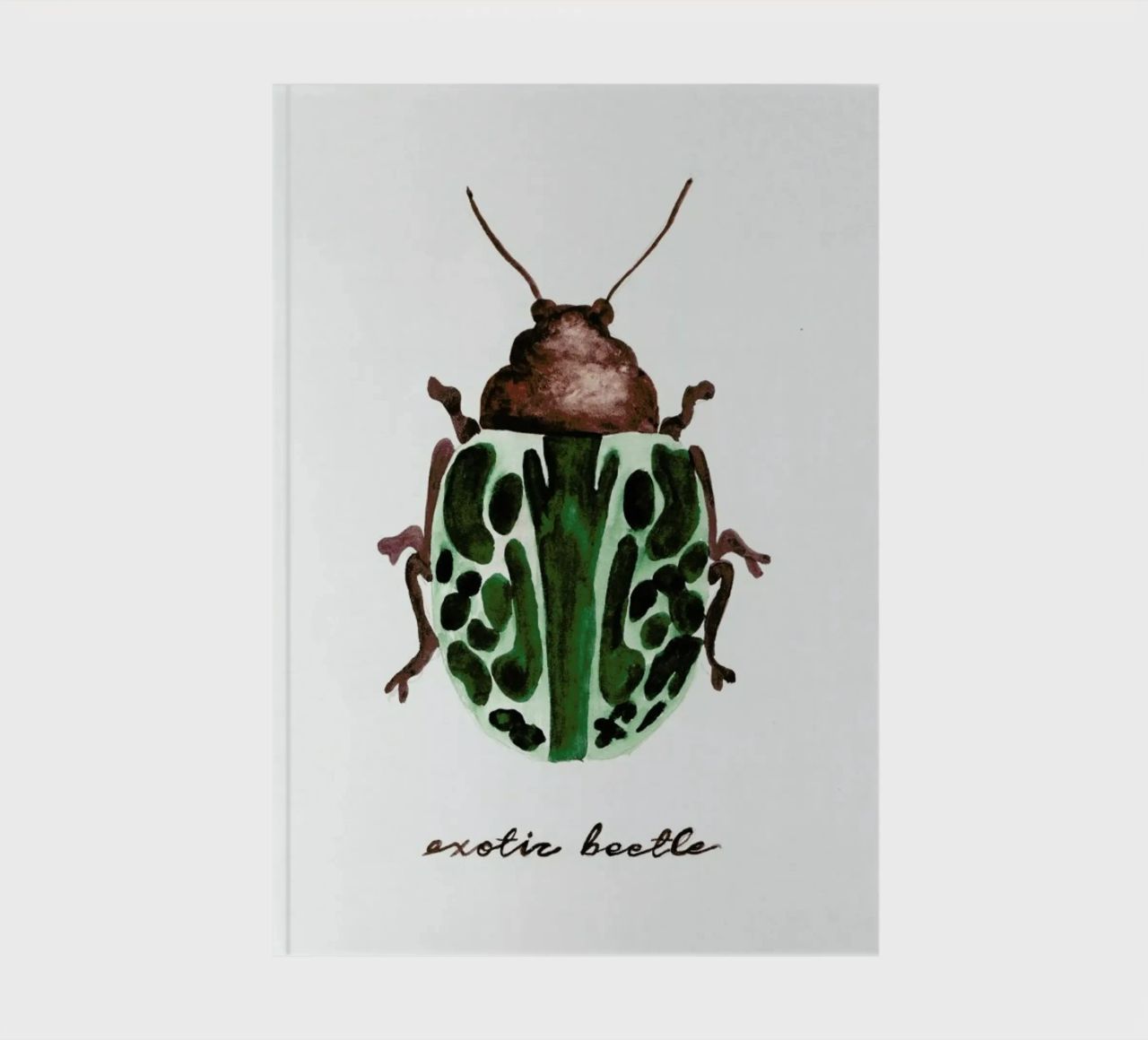 Exotic Beetle notebook by Nathys_illustration