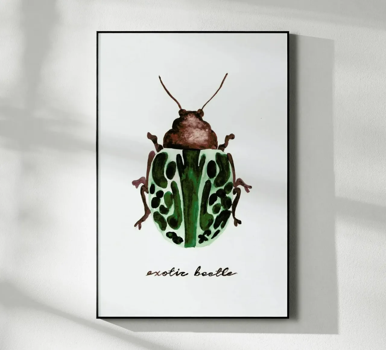 Exotic Beetle plexiglass da Nathys_illustration