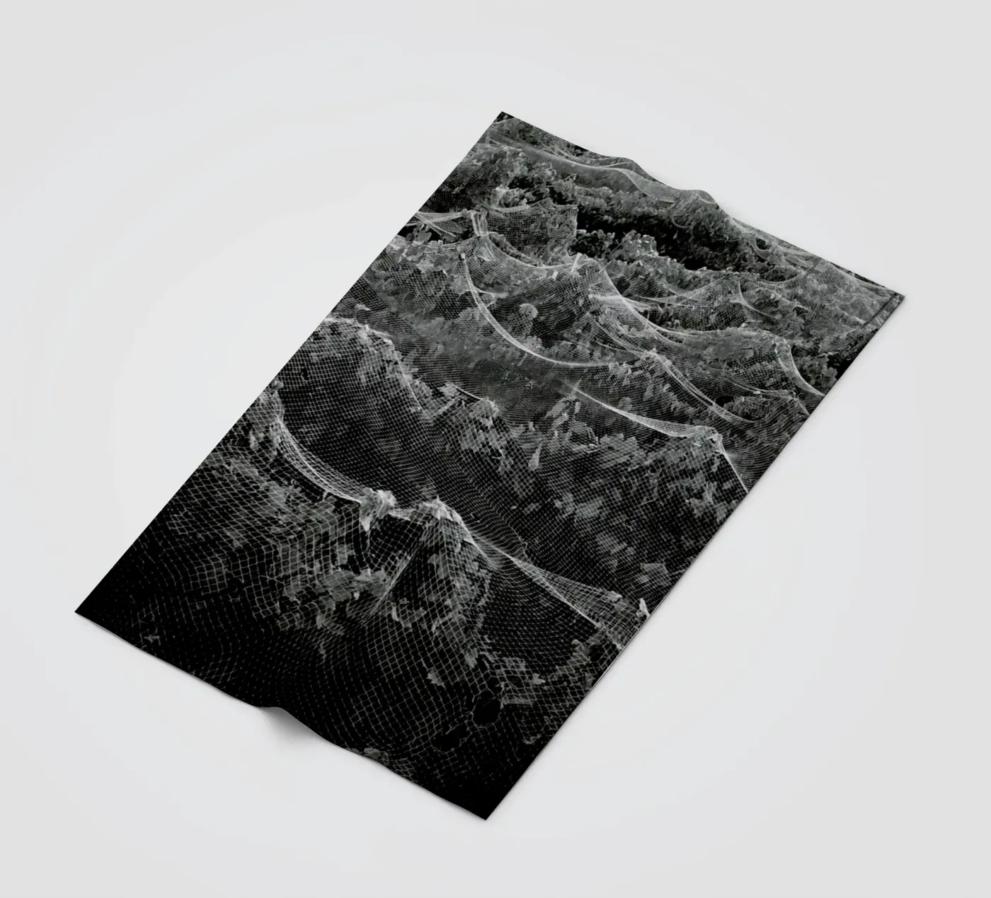 Links fleecedeken van Picture On The Fridge