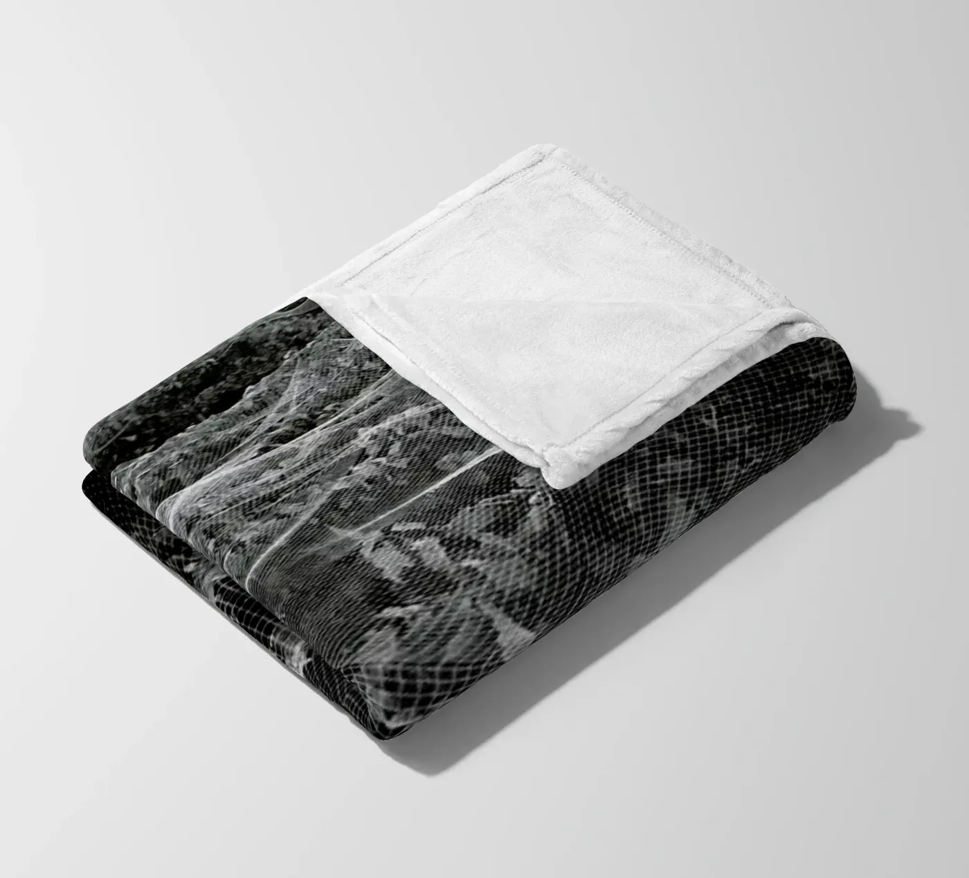 Links fleecedeken van Picture On The Fridge