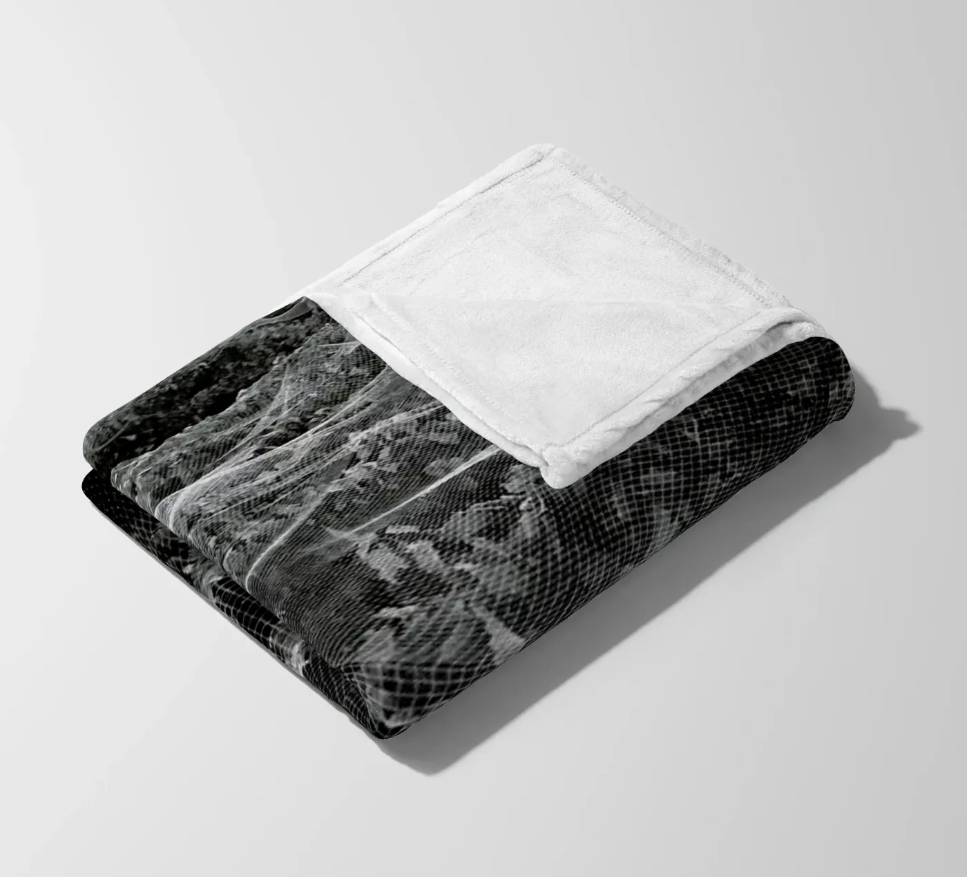 Links fleecedeken van Picture On The Fridge