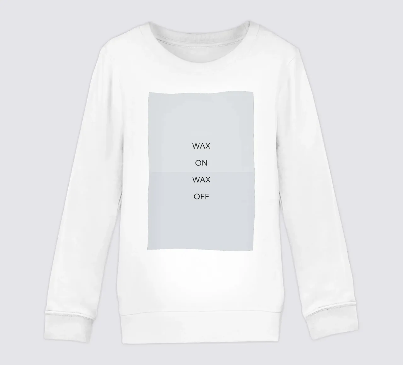 Wax on 03 felpa bambino da Studio One