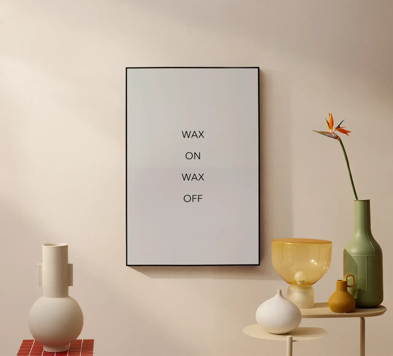 Wax on 03 plexiglass da Studio One