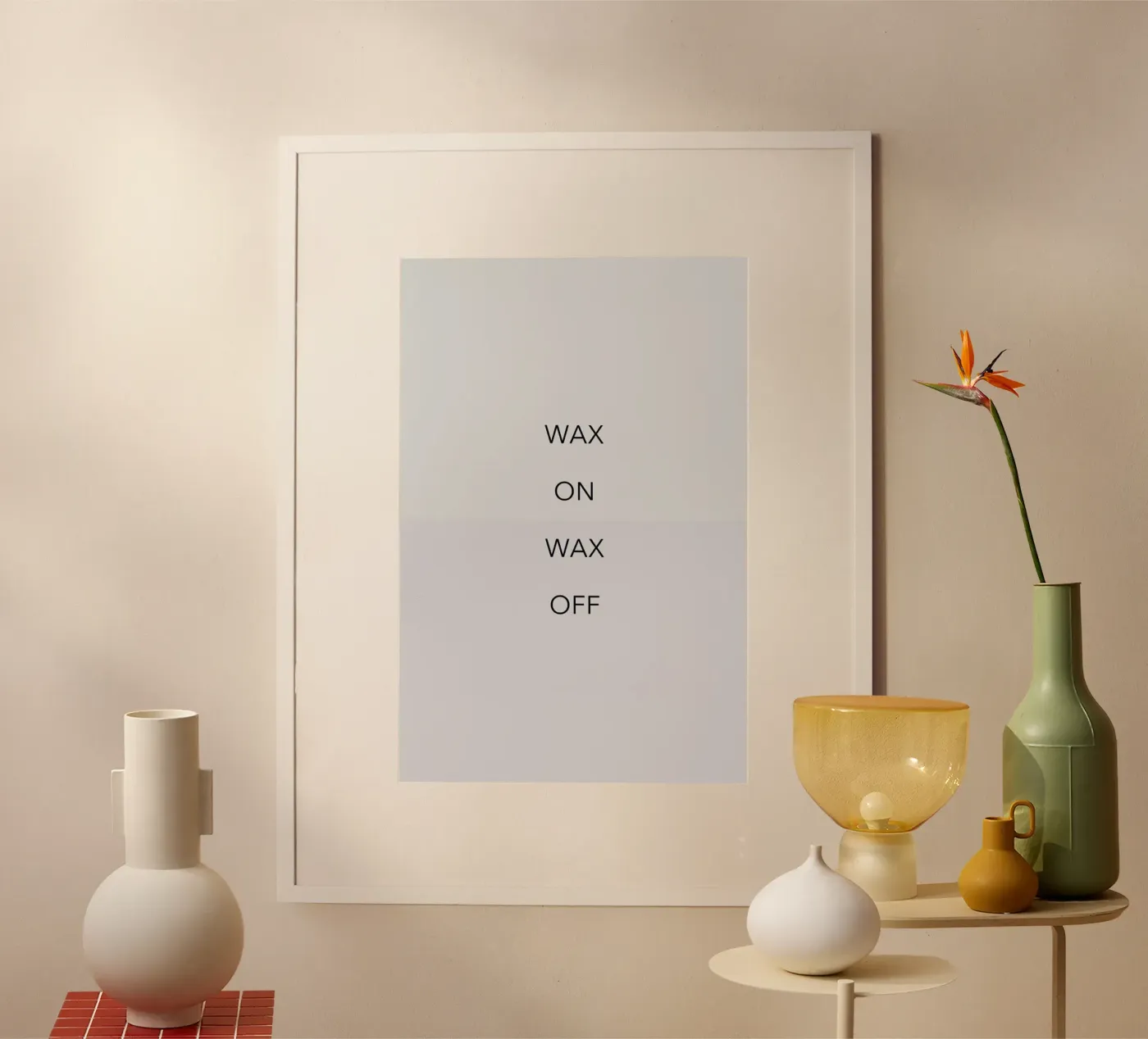 Wax on 03 poster da Studio One