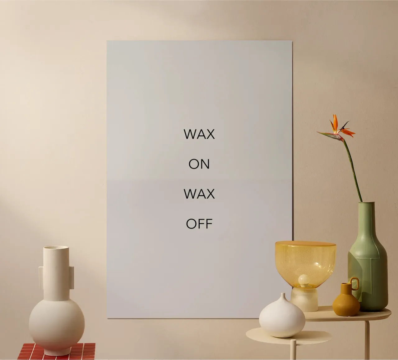 Wax on 03 carta hahnemühle da Studio One