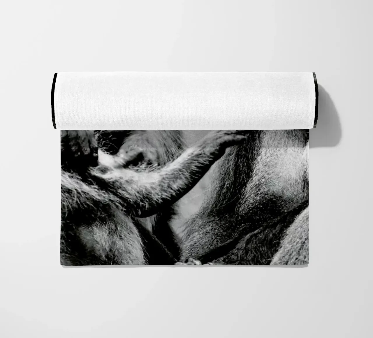 Monkey Family telo mare da Babett Schultze