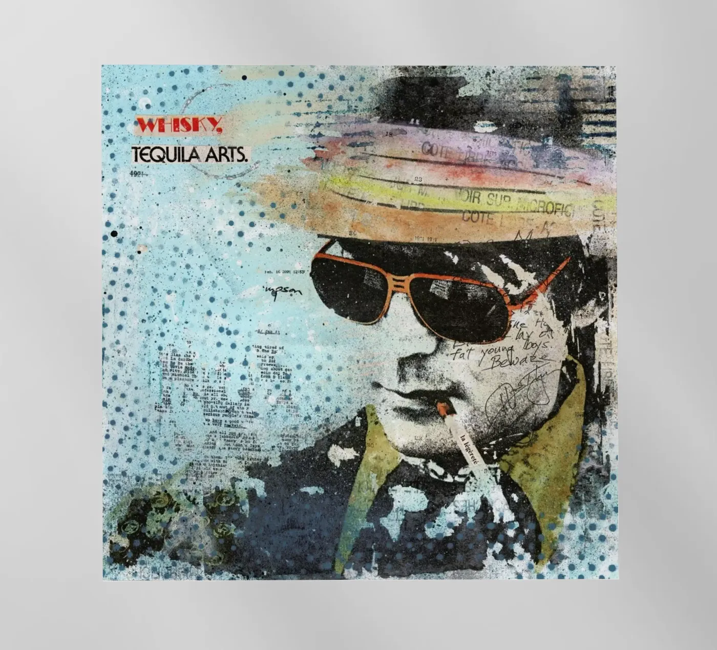 Hunter S pellicola backlit da Tameo