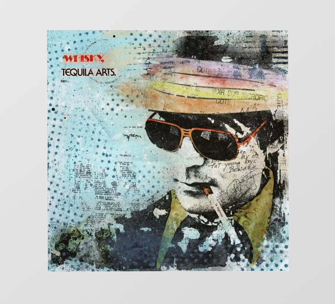 Hunter S pellicola backlit da Tameo