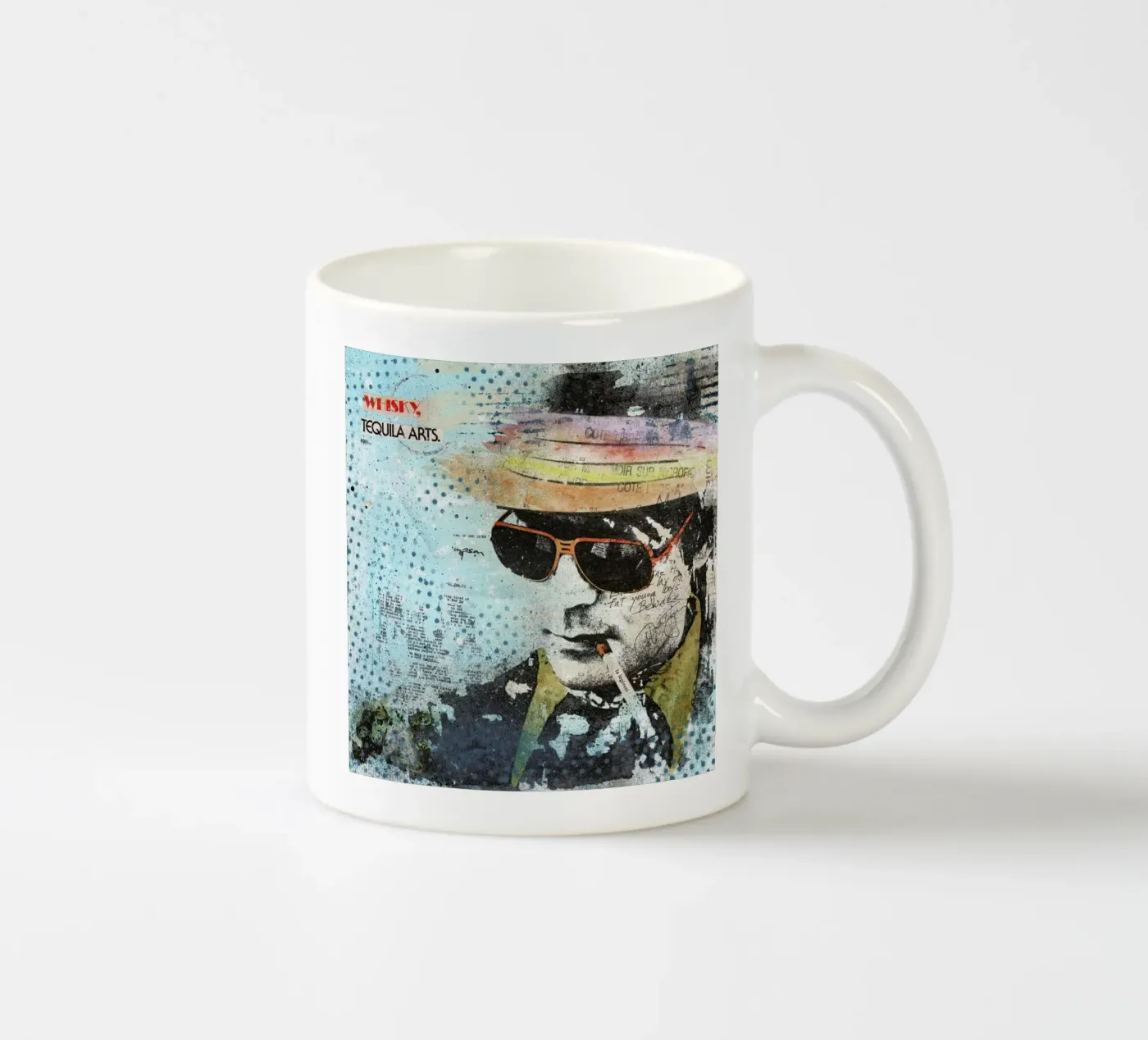 Hunter S ceramic mug by Tameo