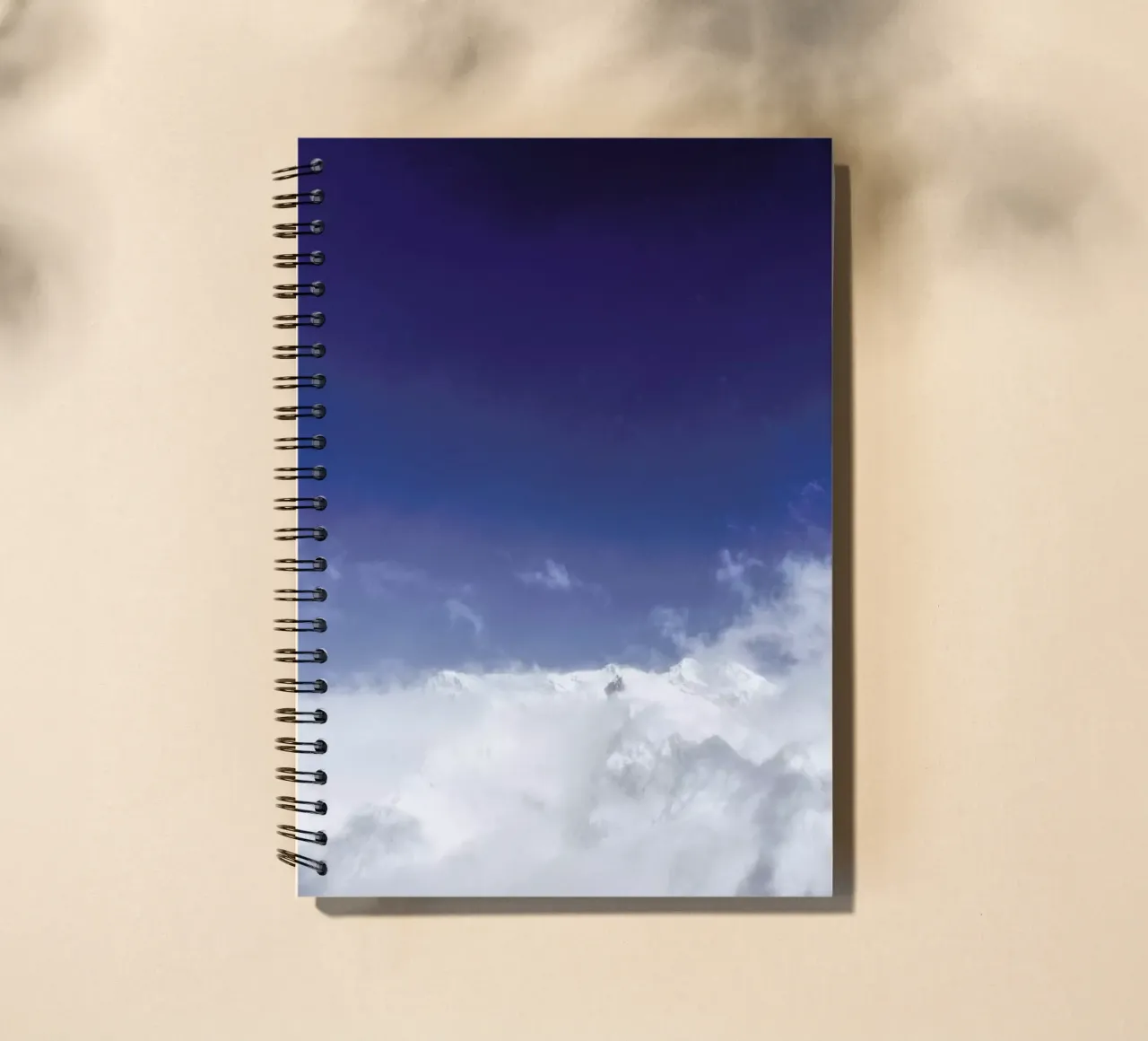 Above the Clouds spiral notebook by Nur Mut