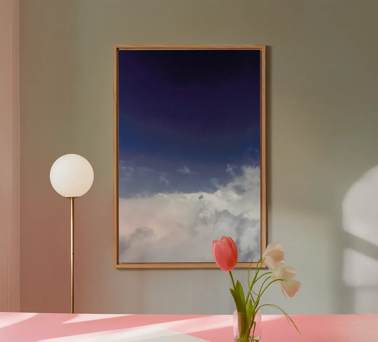 Above the Clouds alluminio dibond da Nur Mut