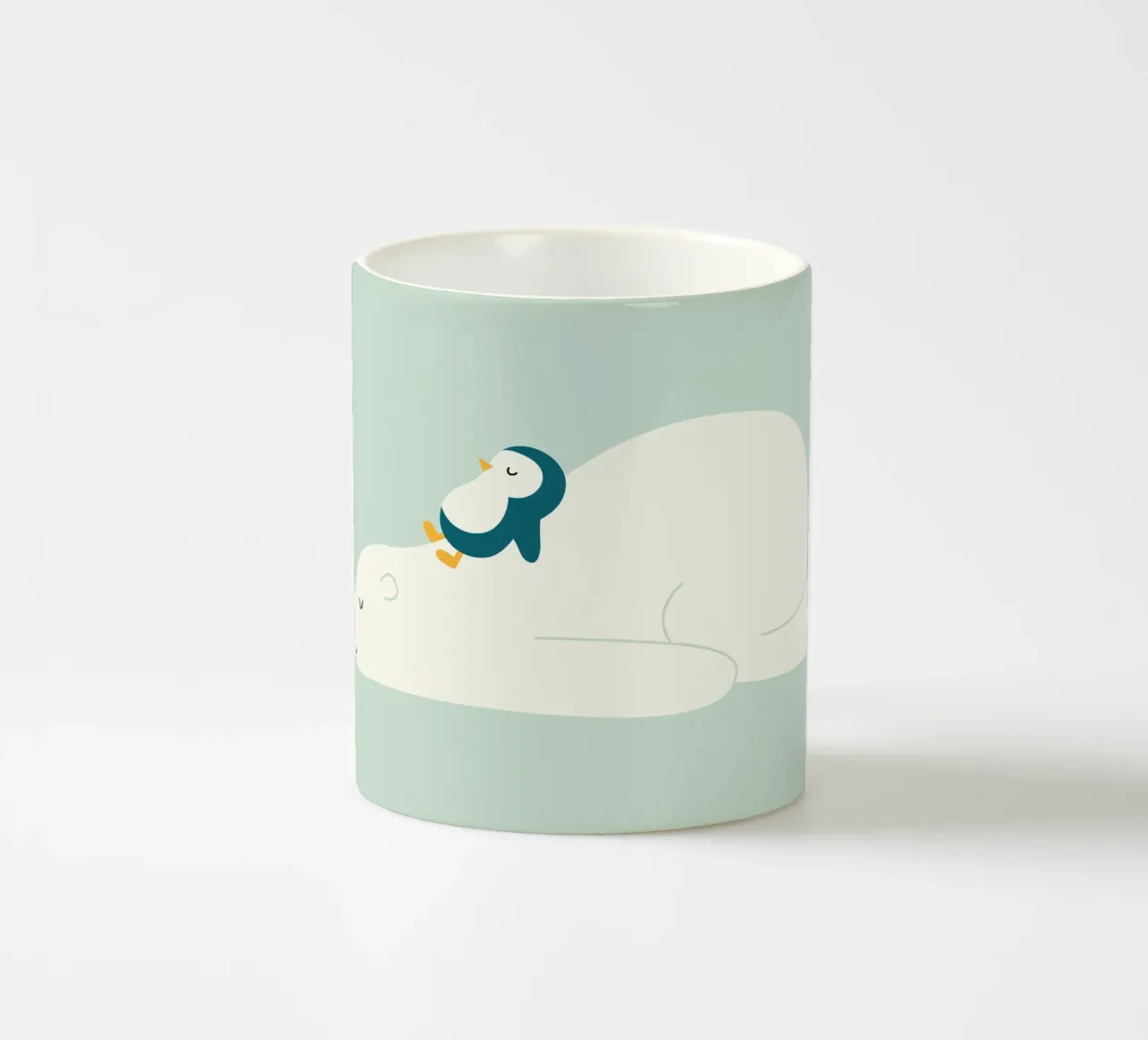 Tempo di rilassarsi tazza in ceramica da Andy Westface