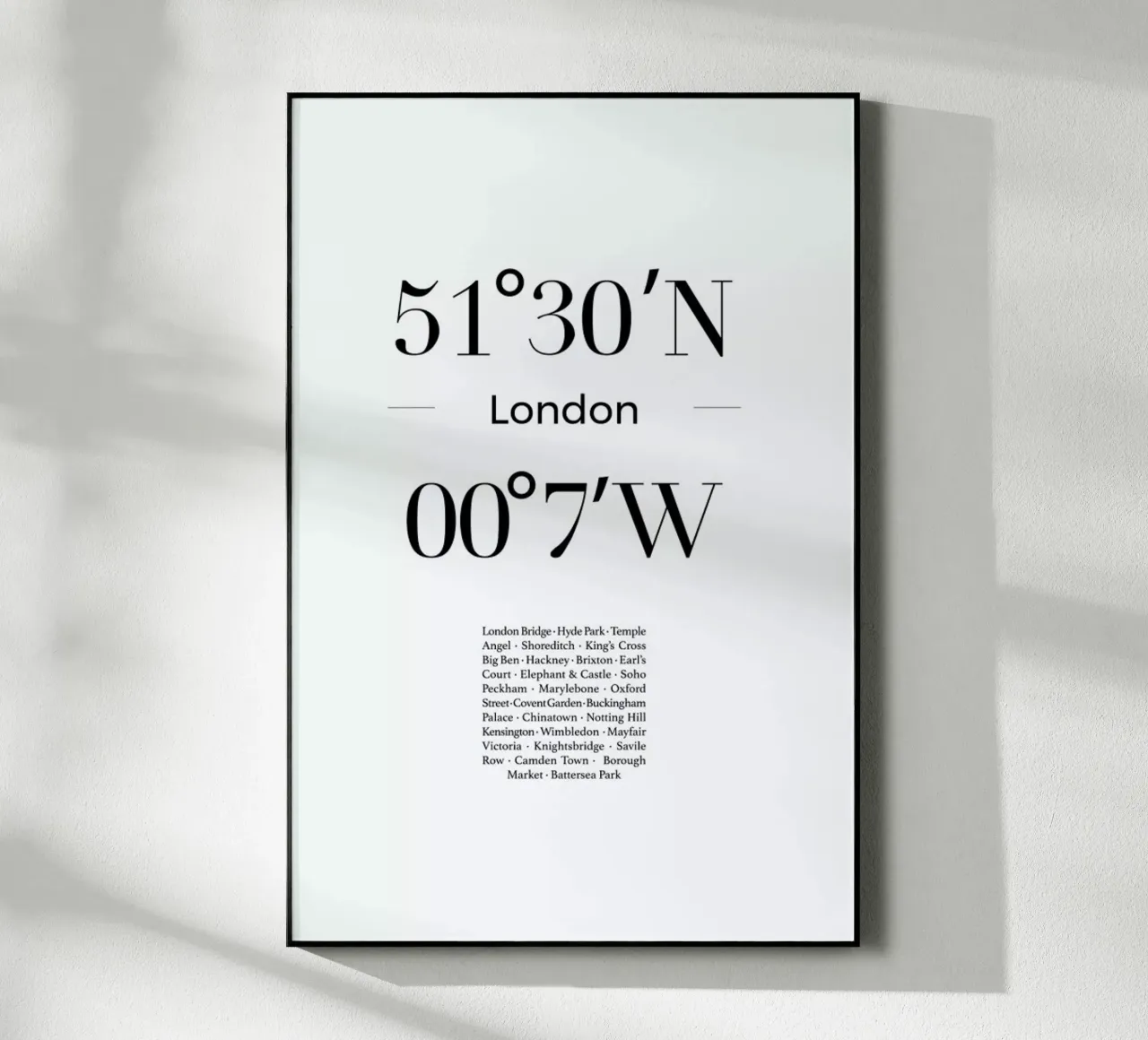 London plexiglass da Studio One