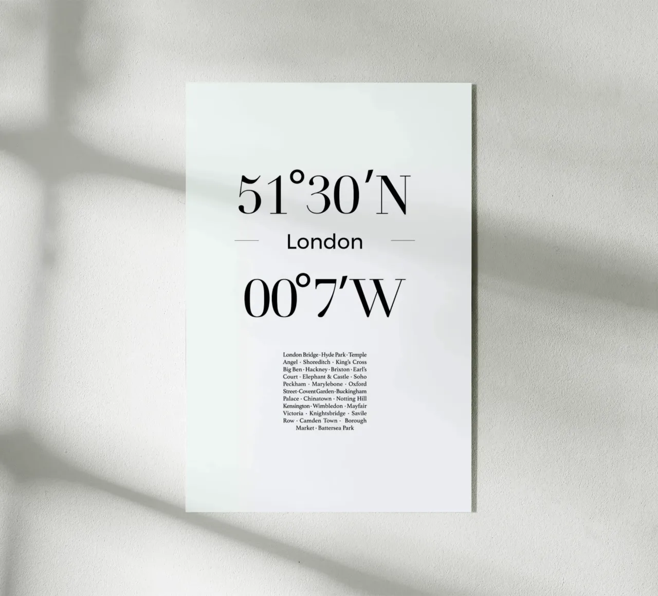 London plexiglass da Studio One