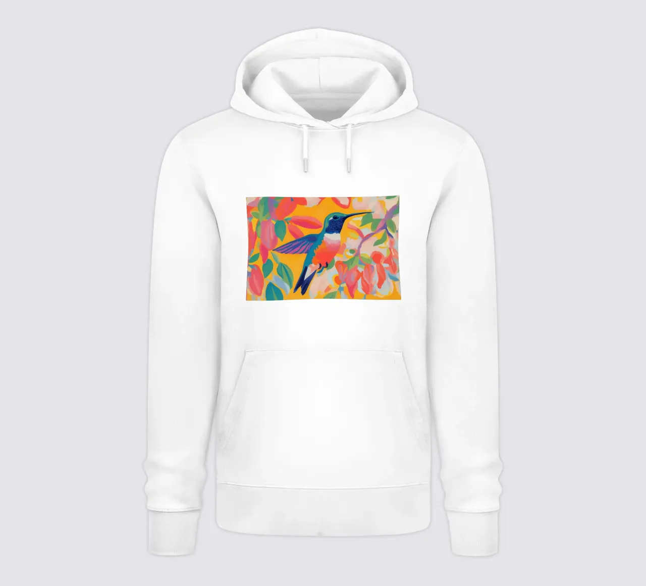 Colores alegres con Kolibri sudadera con capucha de Carinaprint