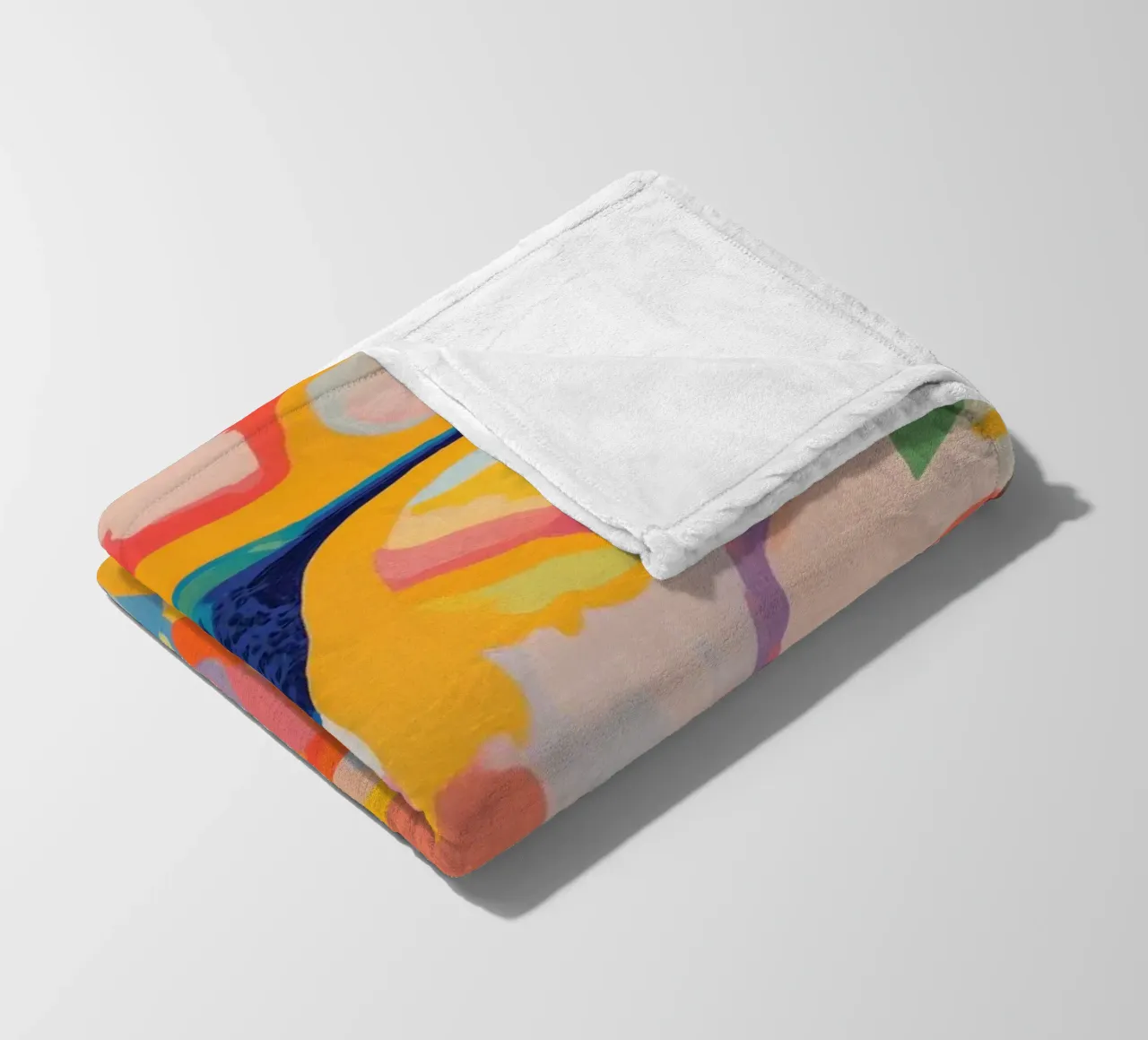 Colori felici con Kolibri coperta in pile da Carinaprint