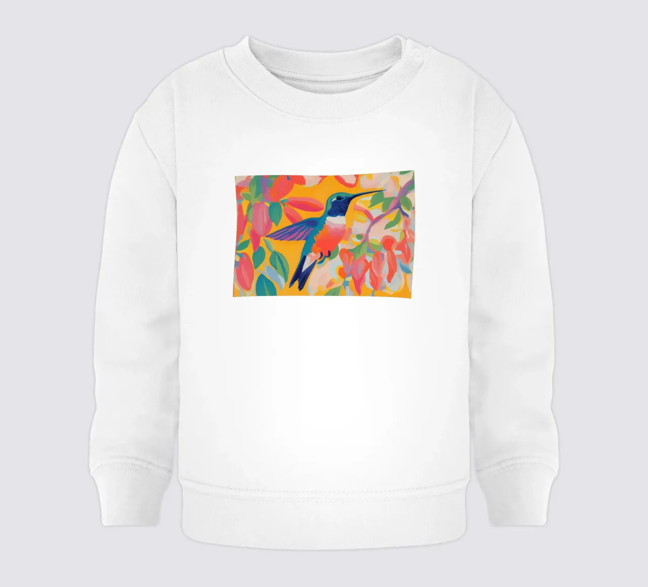 Colores alegres con Kolibri sudadera de bebé de Carinaprint