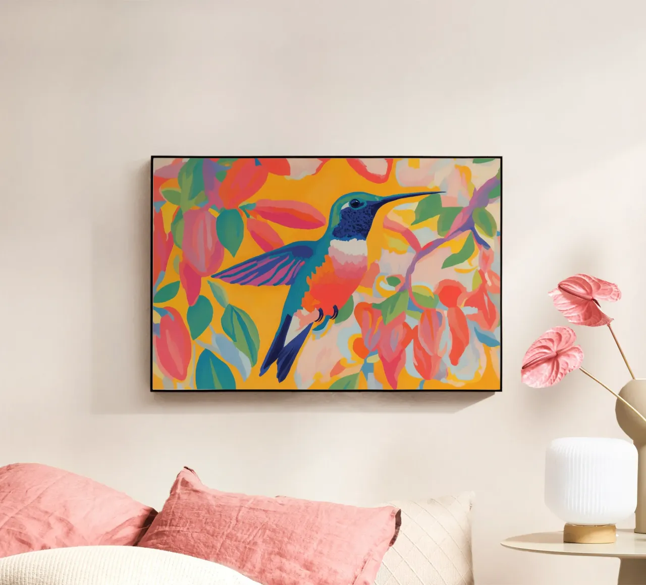 Colores alegres con Kolibri metacrilato de Carinaprint
