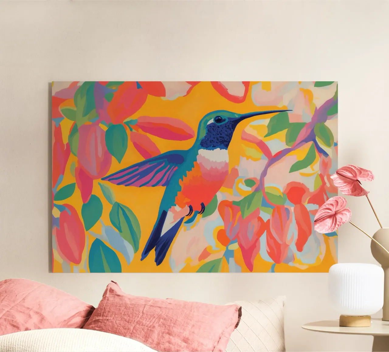 Colores alegres con Kolibri metacrilato de Carinaprint