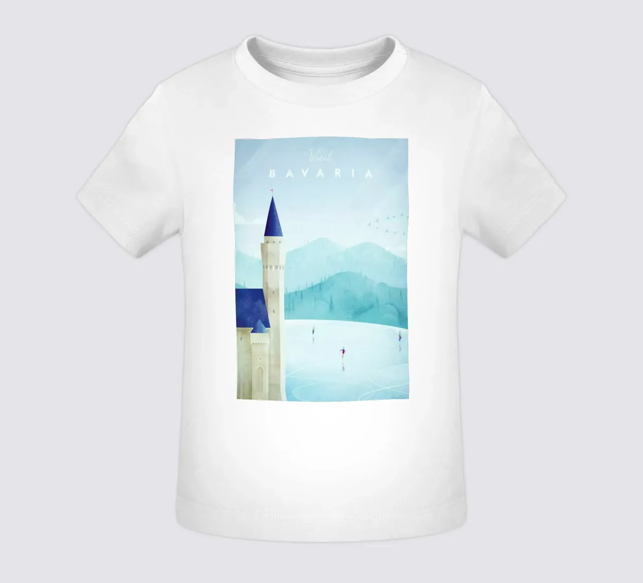 Bavaria baby t-shirt by Henry Rivers