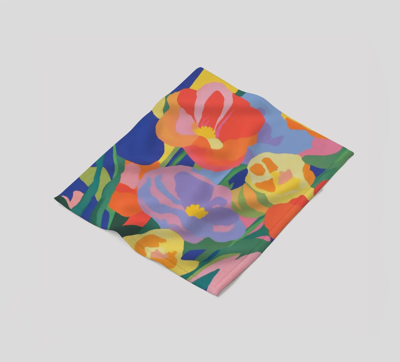 Giorni di sole e fiori coperta in pile da Carinaprint