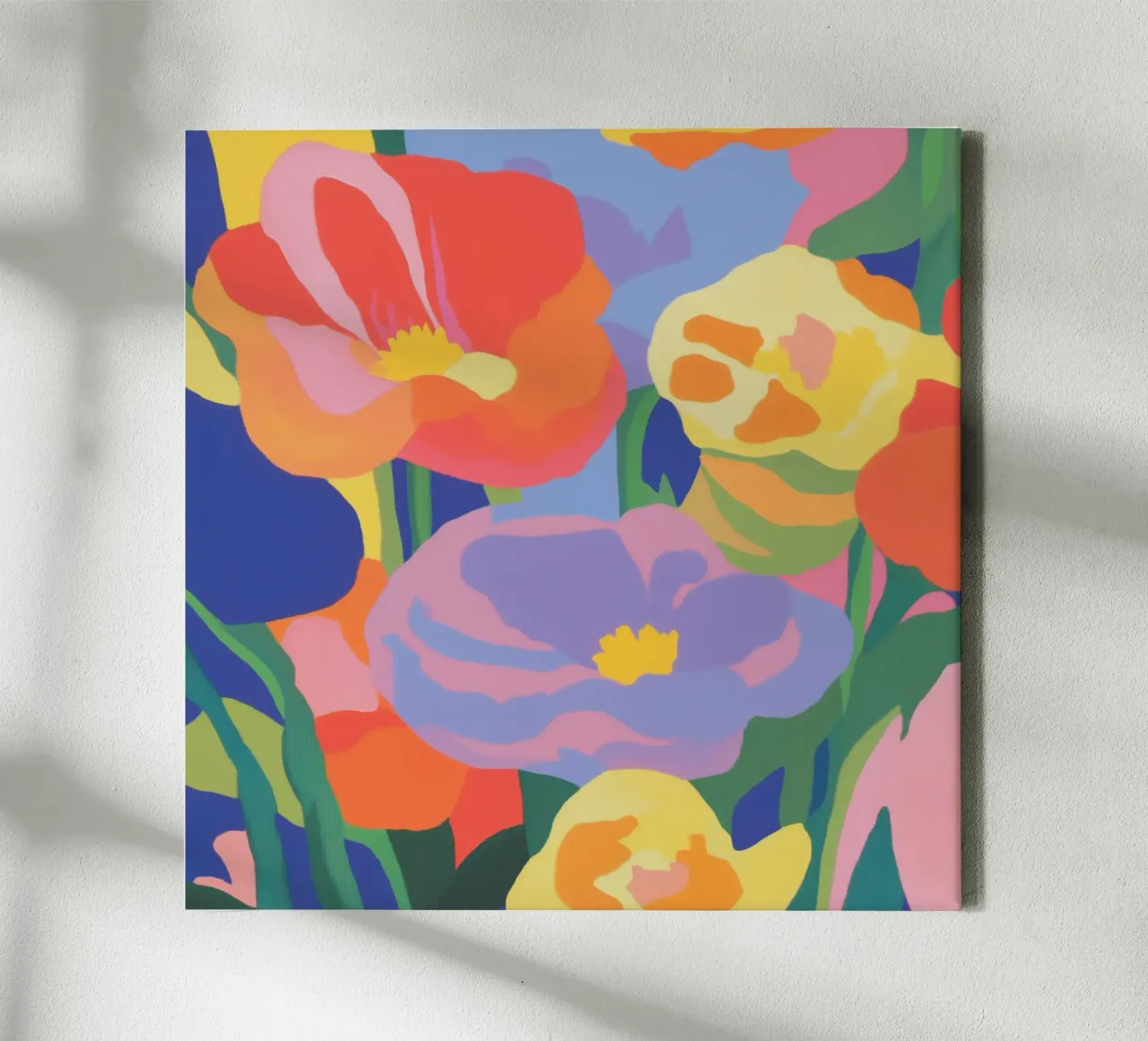 Sunny flower days canvas by Carinaprint