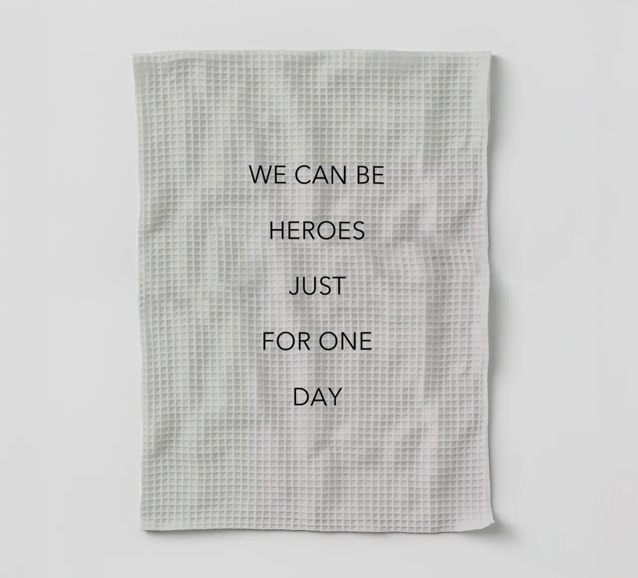 We Can Be Heroes canovaccio da cucina da Studio One