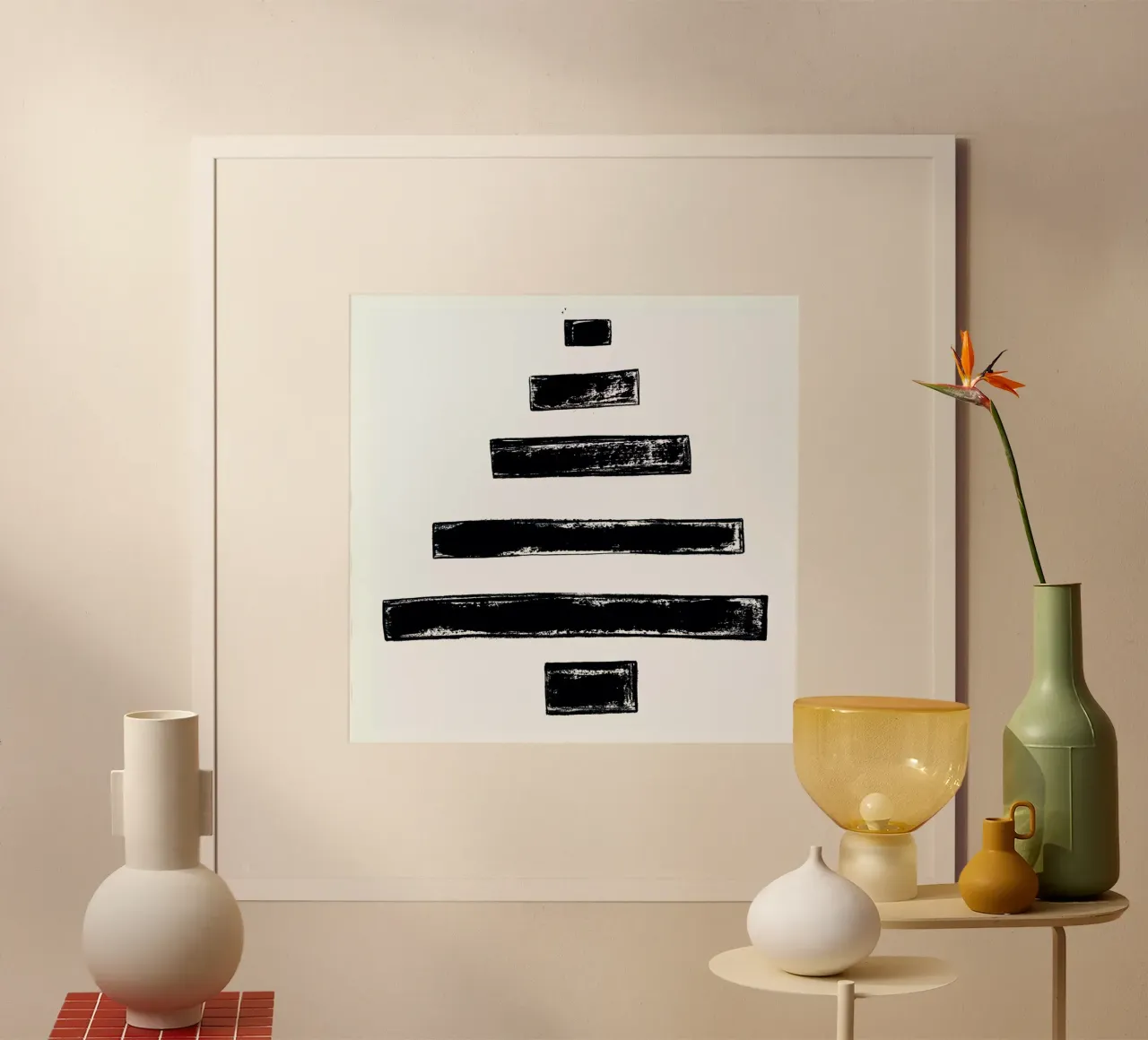 Christmas Tree poster van FRITSCH&FRITSCH