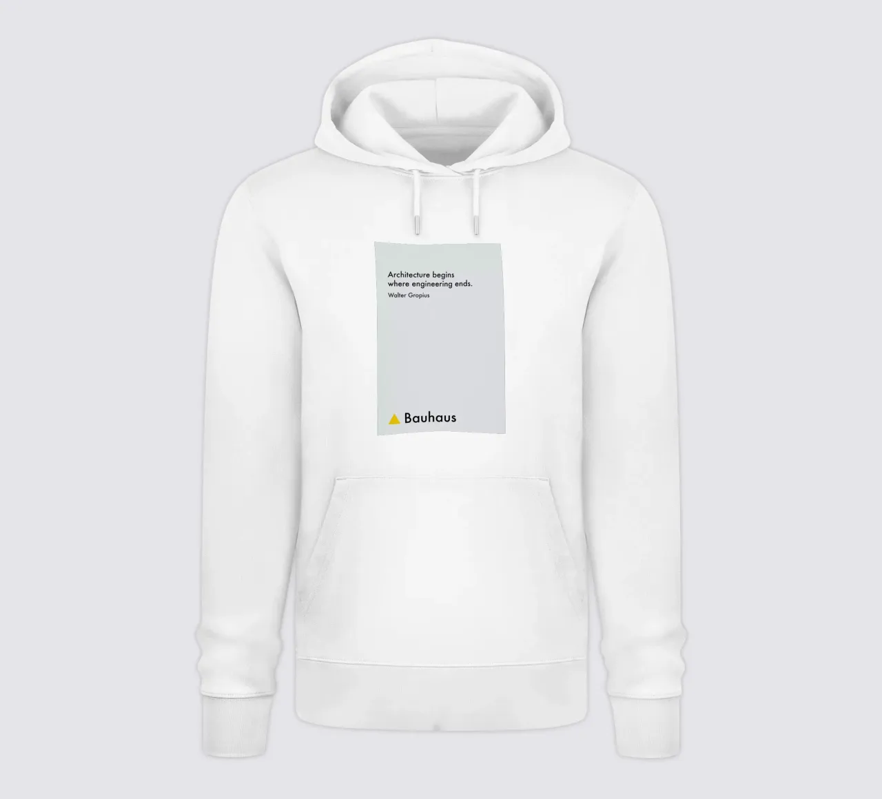 Gropius - Architecture felpa con cappuccio da Studio One