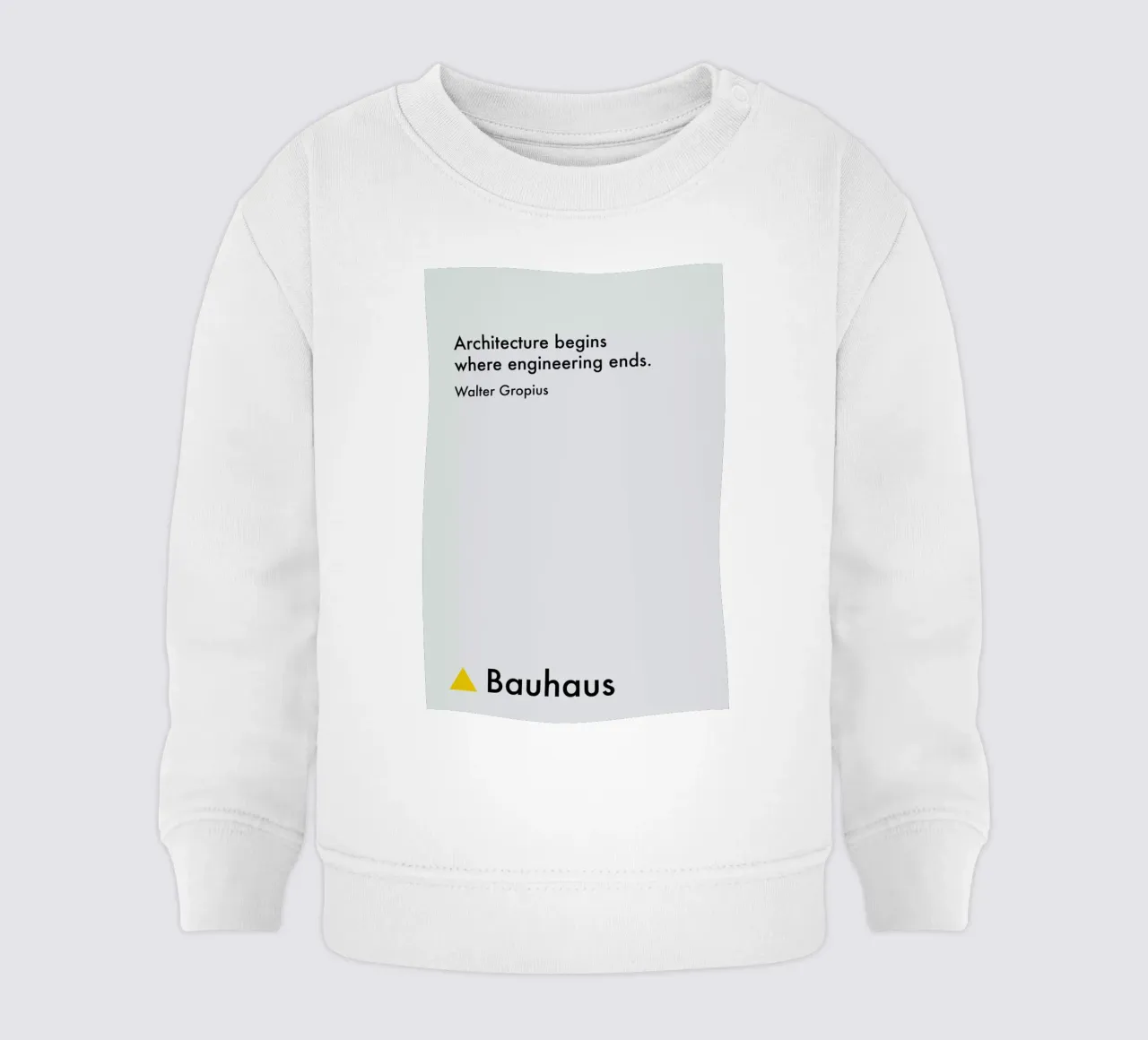 Gropius - Architecture felpa neonato da Studio One