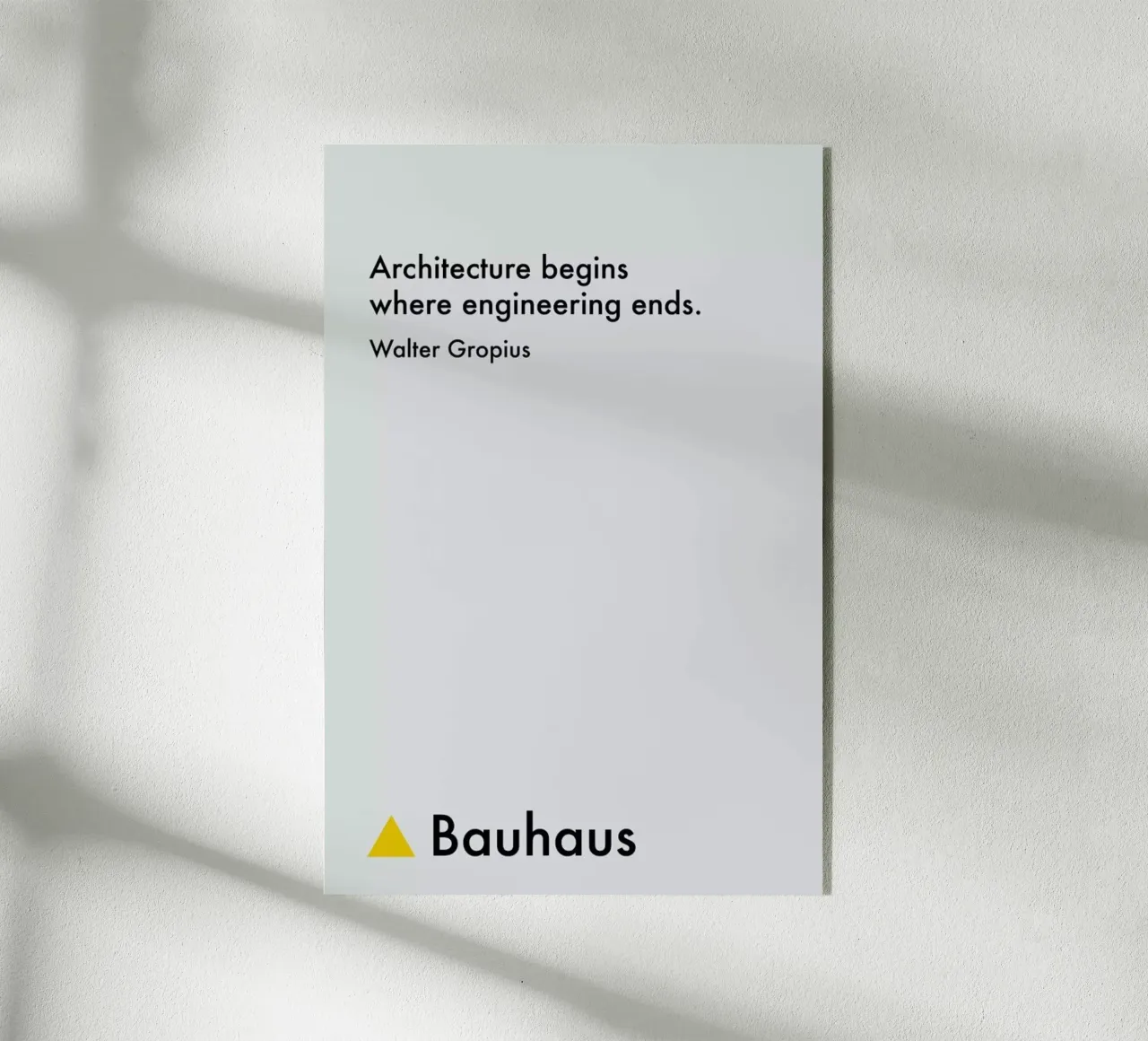 Gropius - Architecture plexiglass da Studio One