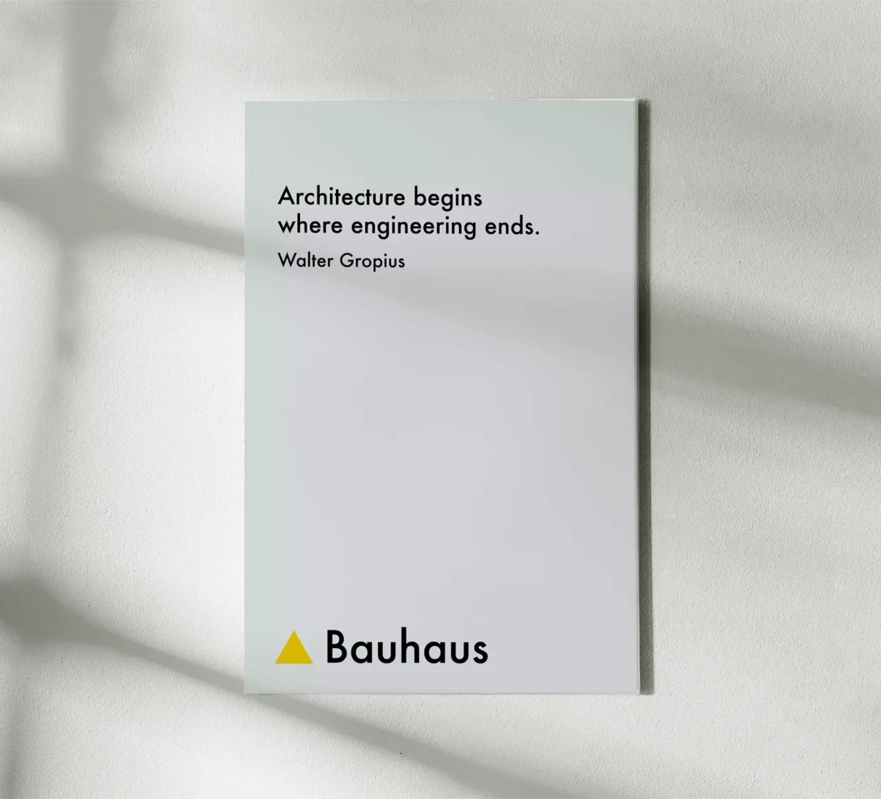 Gropius - Architecture tela da Studio One