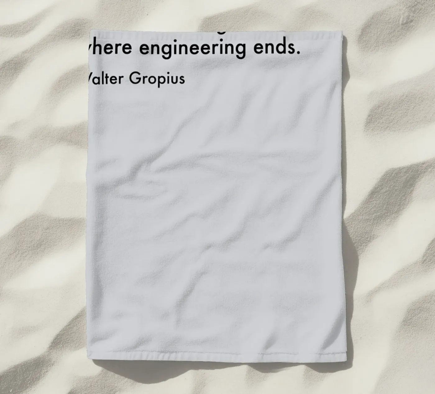 Gropius - Architecture telo mare da Studio One