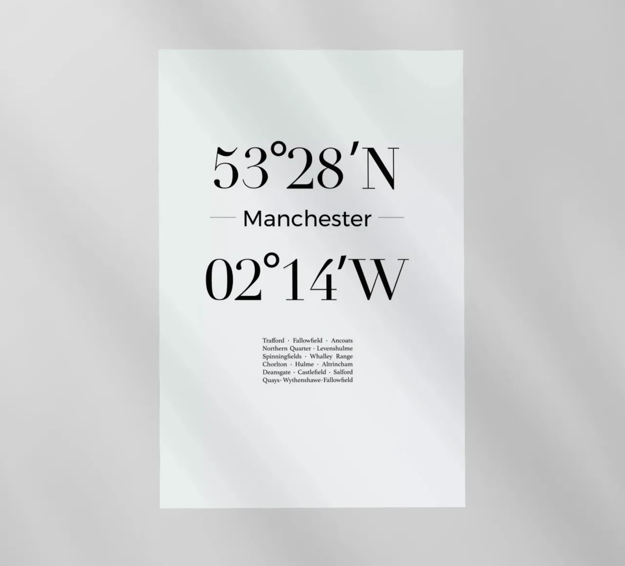 Manchester pellicola backlit da Studio One