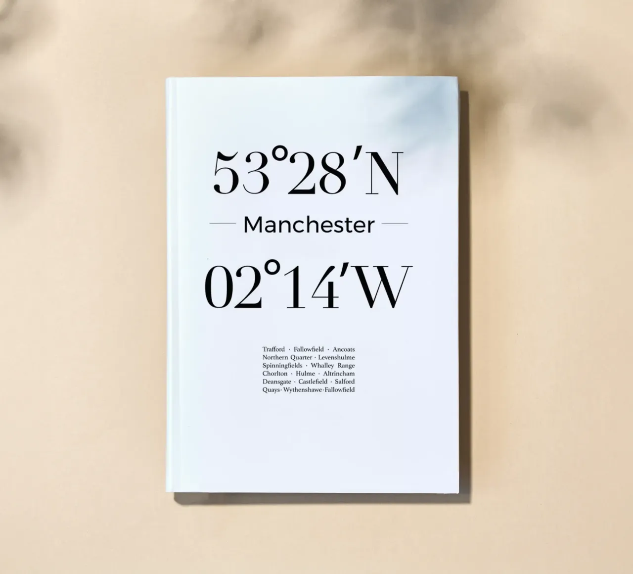Manchester notebook by Studio One