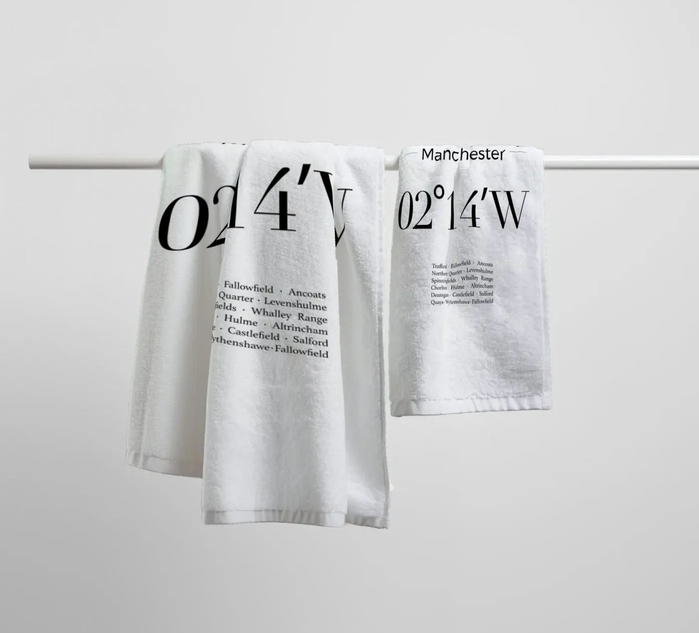 Manchester badhanddoek van Studio One