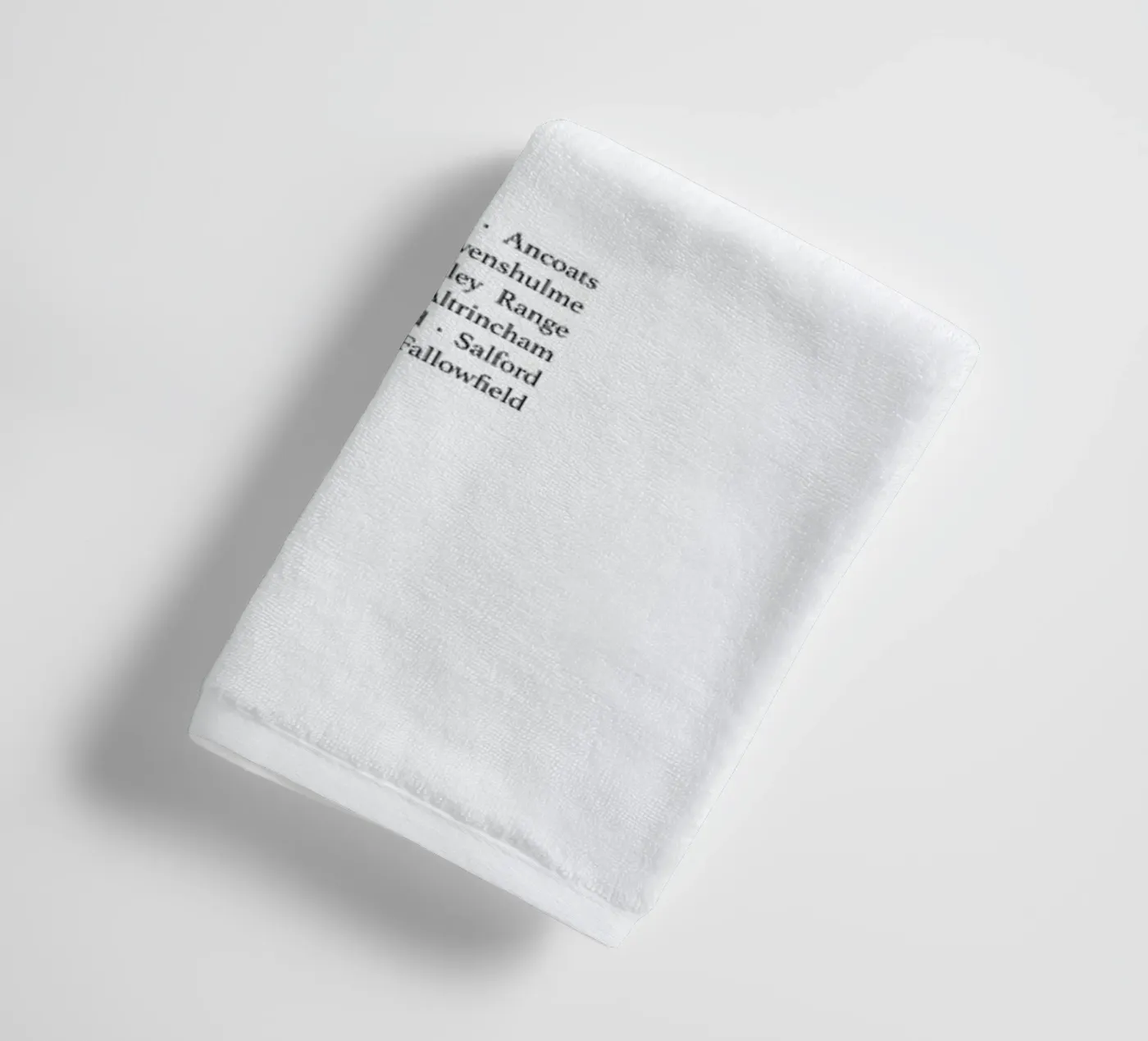 Manchester badhanddoek van Studio One