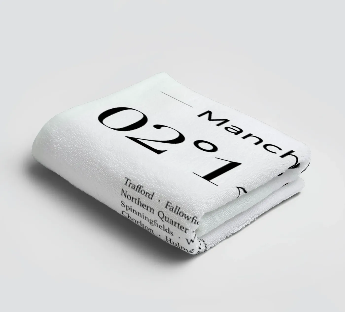 Manchester badhanddoek van Studio One